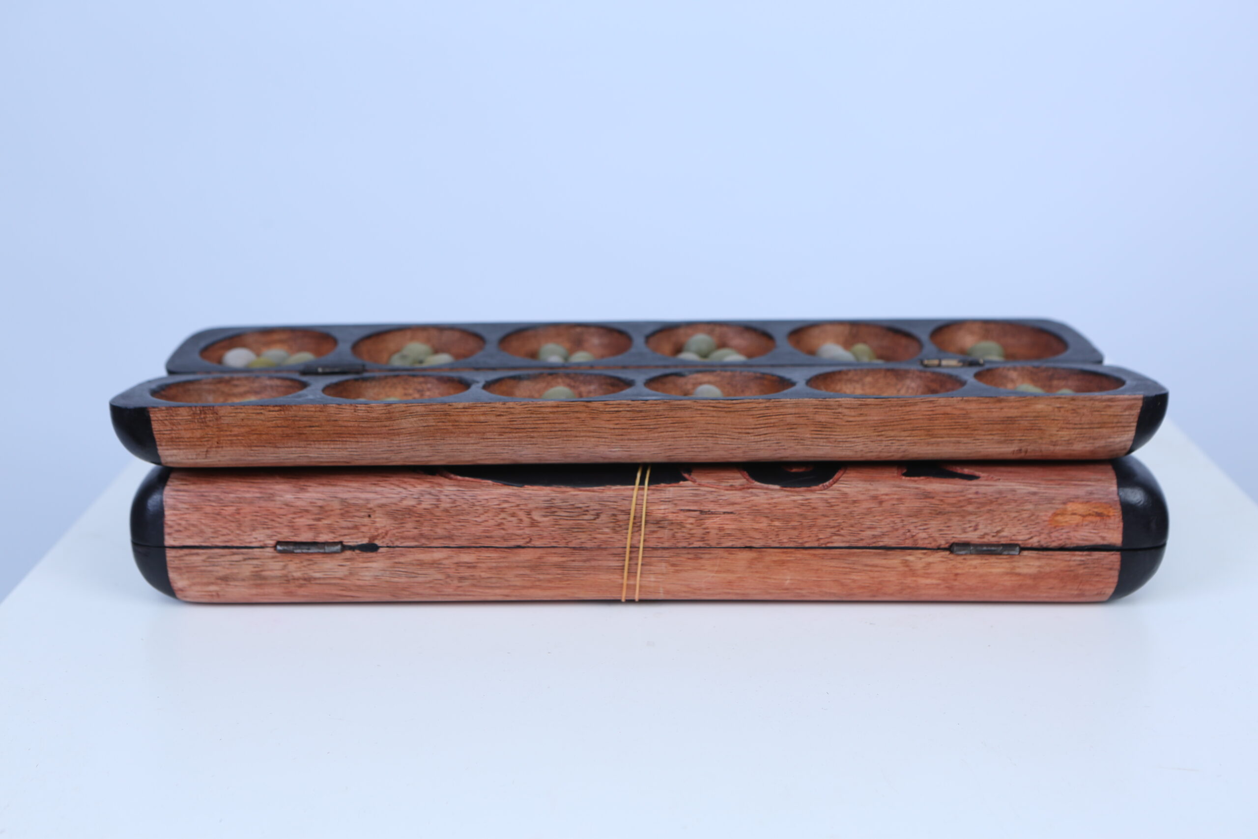Oware Game Board Authentically Handmade in Ghana - Image 3