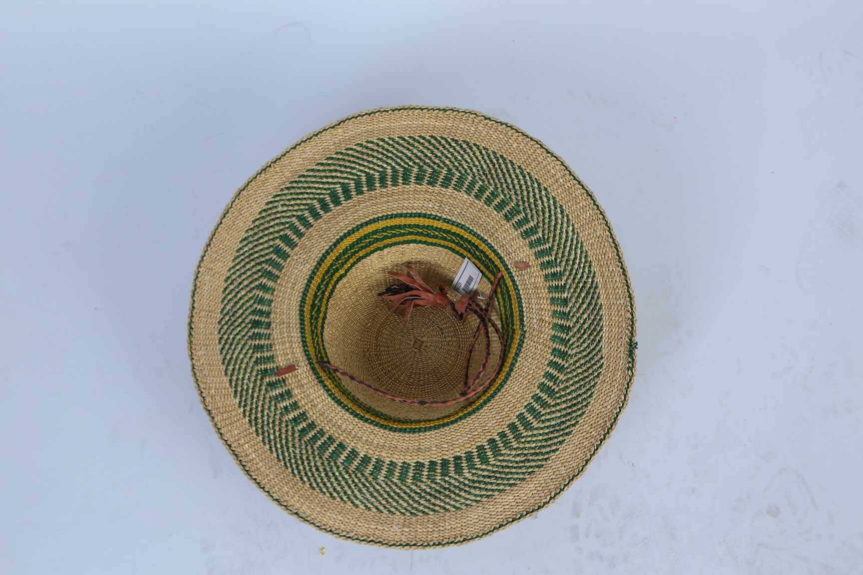 Sun Hat Handmade Exquisitely in Ghana - Image 2