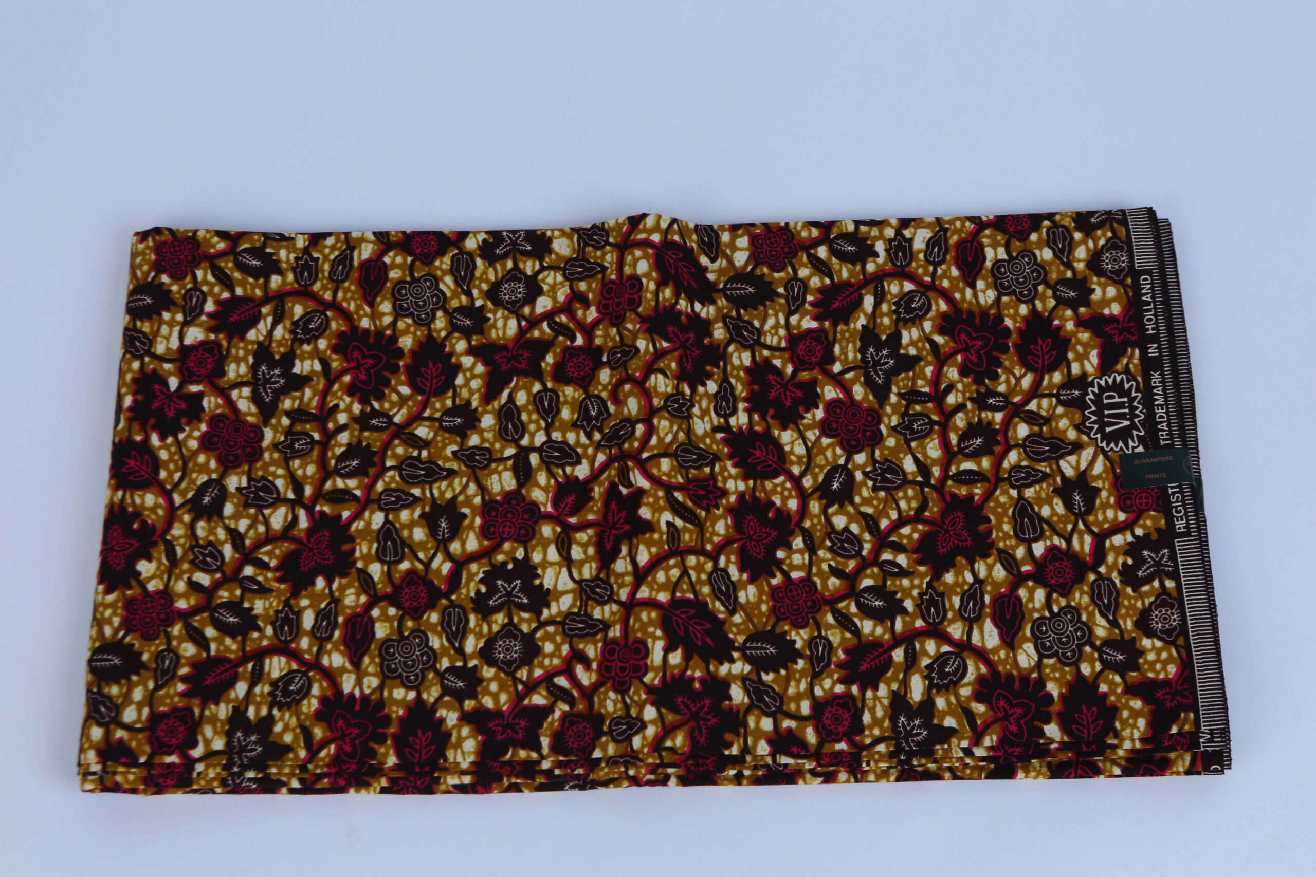 Authentic Africa Foliage Ankara Pattern 6-yard Fabric - Image 5