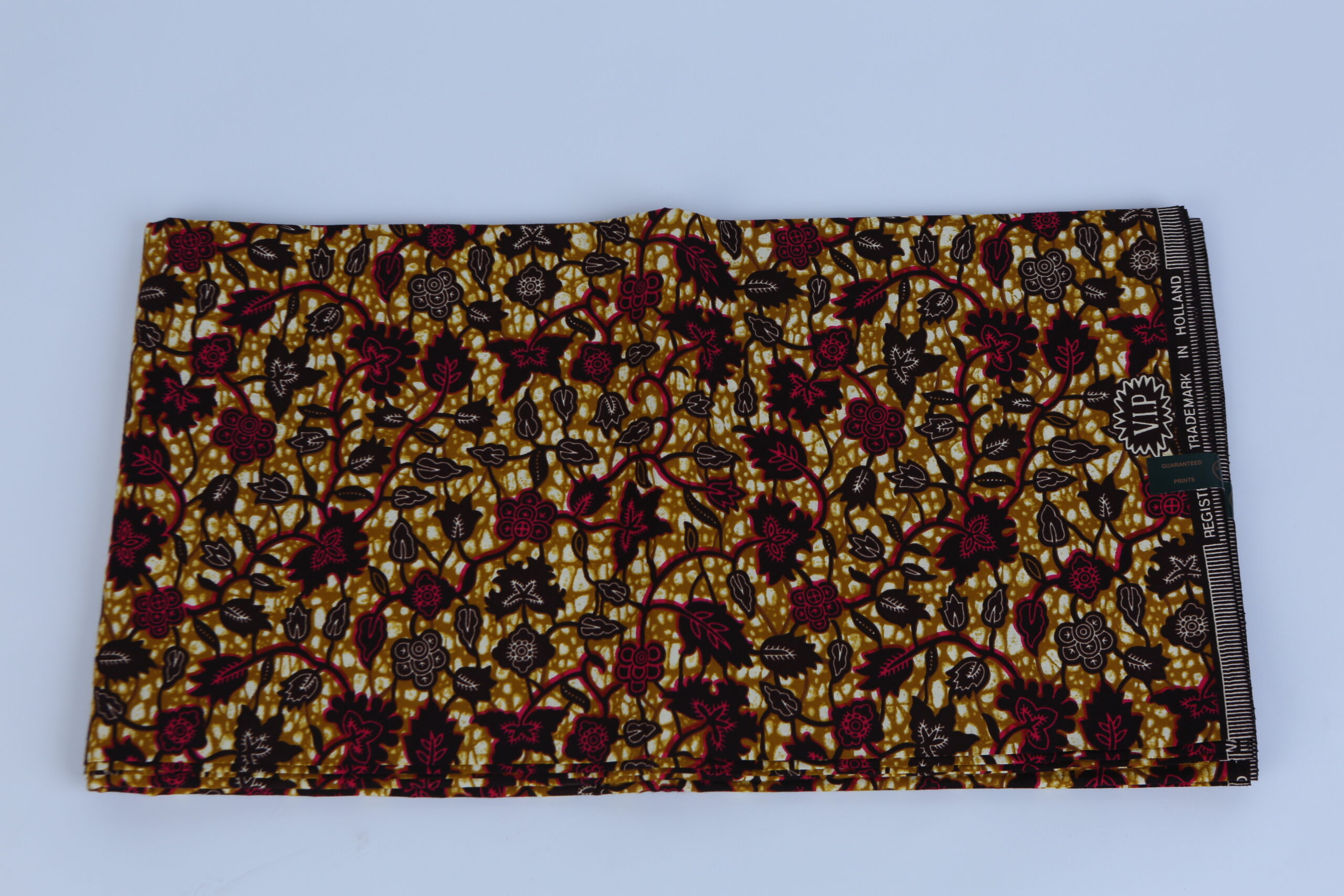 Authentic Africa Foliage Ankara Pattern 6-yard Fabric - Image 4