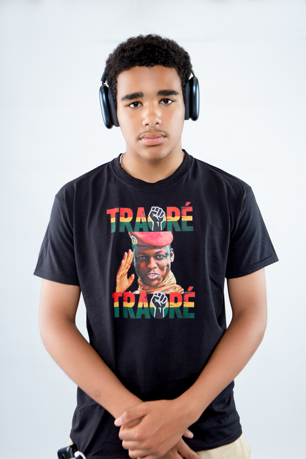 TRAORÉ Graphic T-Shirt | Pan-African Revolutionary Tee - Image 3