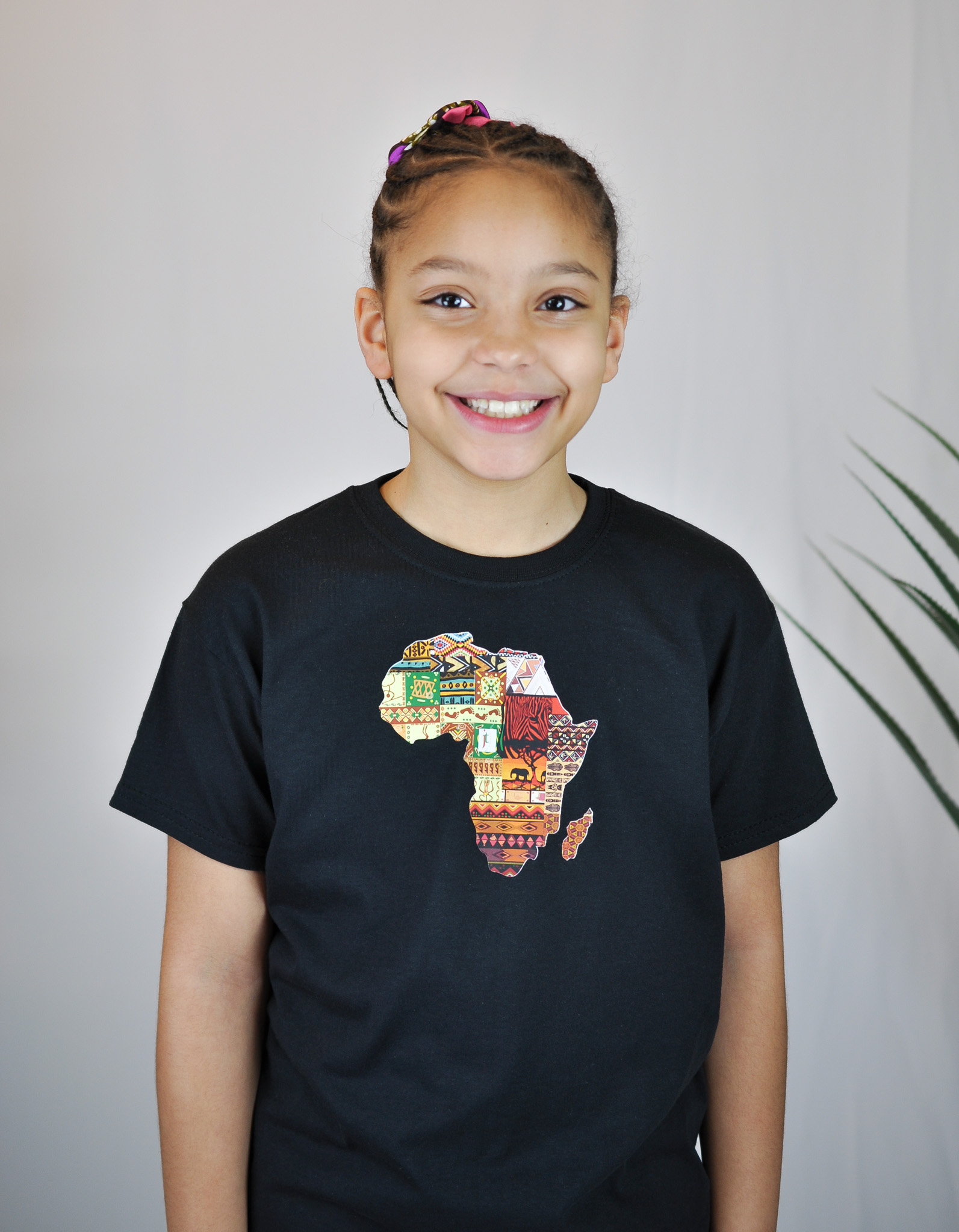 Aimee Ankara Print Flower Hair Scrunchies - Image 2