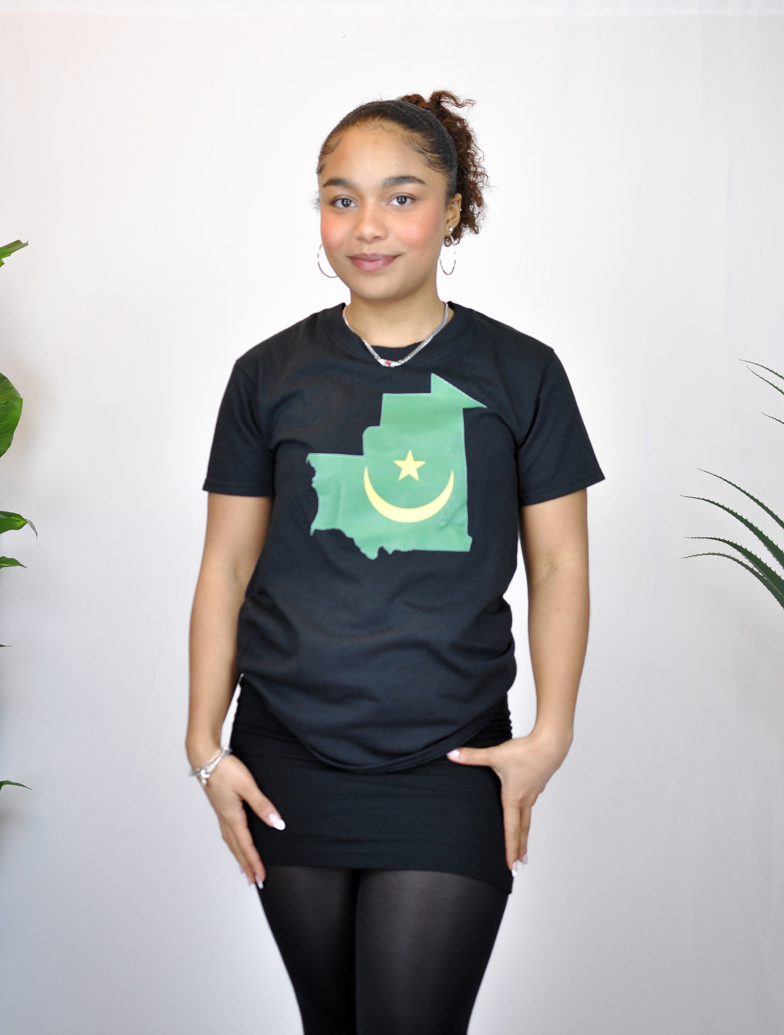 Mauritania Colours Country Flag Unisex Top - Image 3