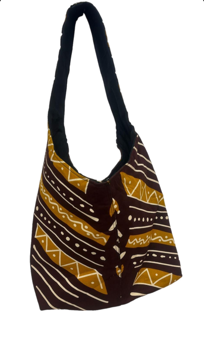 Anna Ankara African Print Medium Shoulder Bag - Image 3