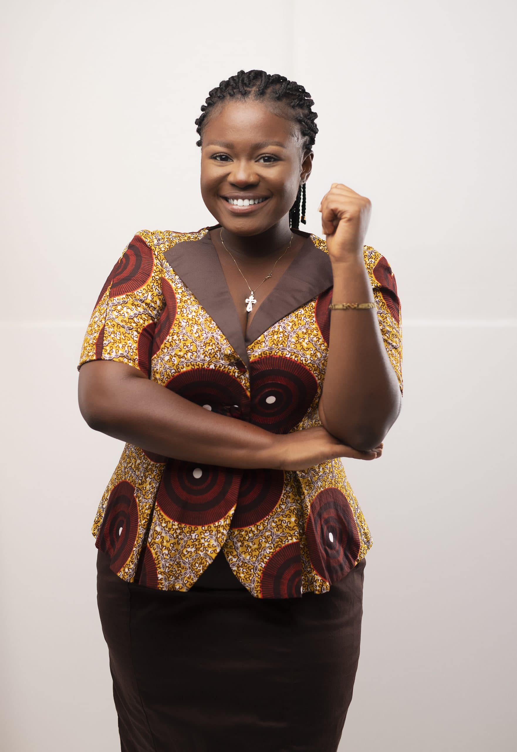 Afia African Two-Piece Skirt Set - Image 4