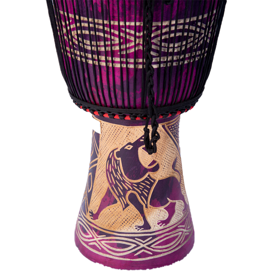 Impressive Djembe Drum Amazingly African Crafted Large - Image 3