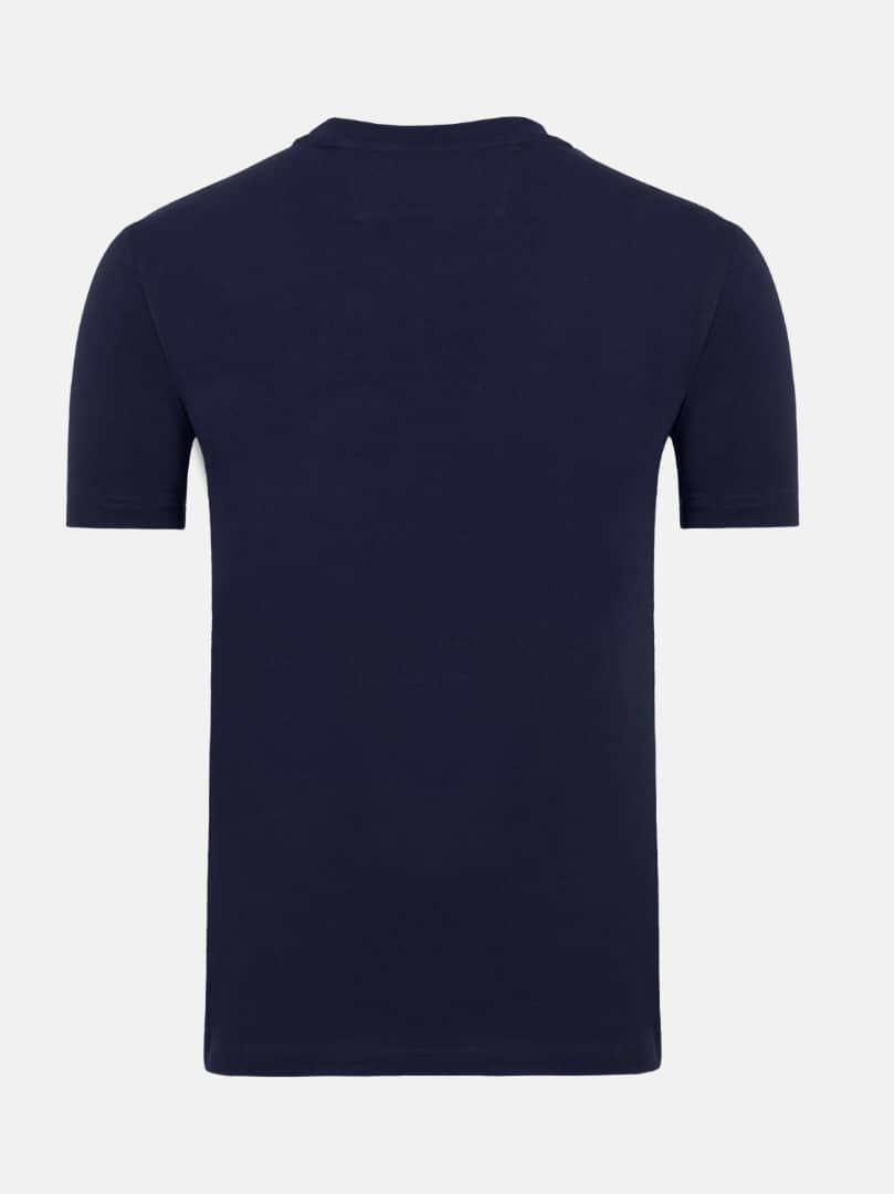 SOQO Graphic T-Shirt – Bold Afro-Caribbean Tee - Navy Blue - Image 6