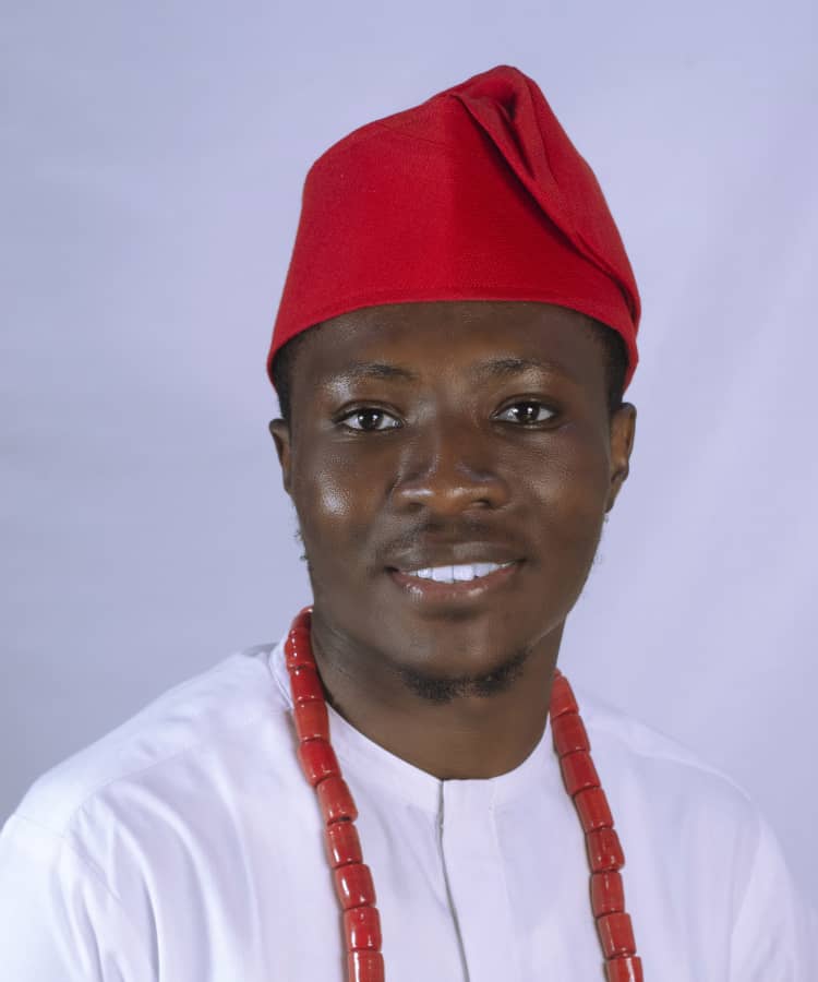 Authentic Traditional Yoruba Asooke Hat for Men