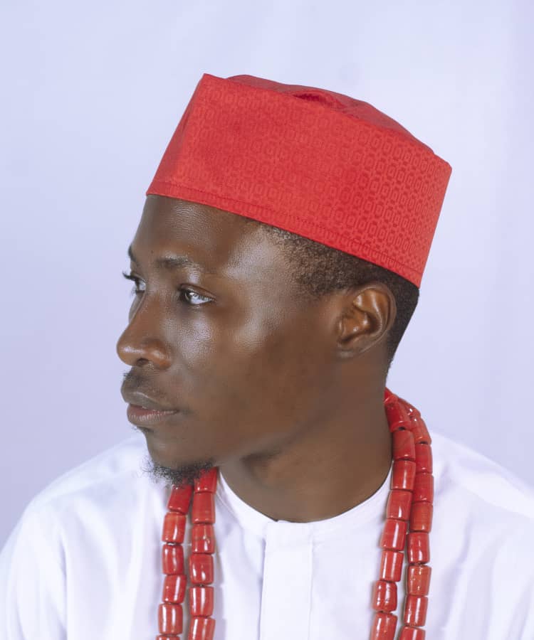 Authentic Traditional Nigerian Men’s Kofi Cap - Image 2