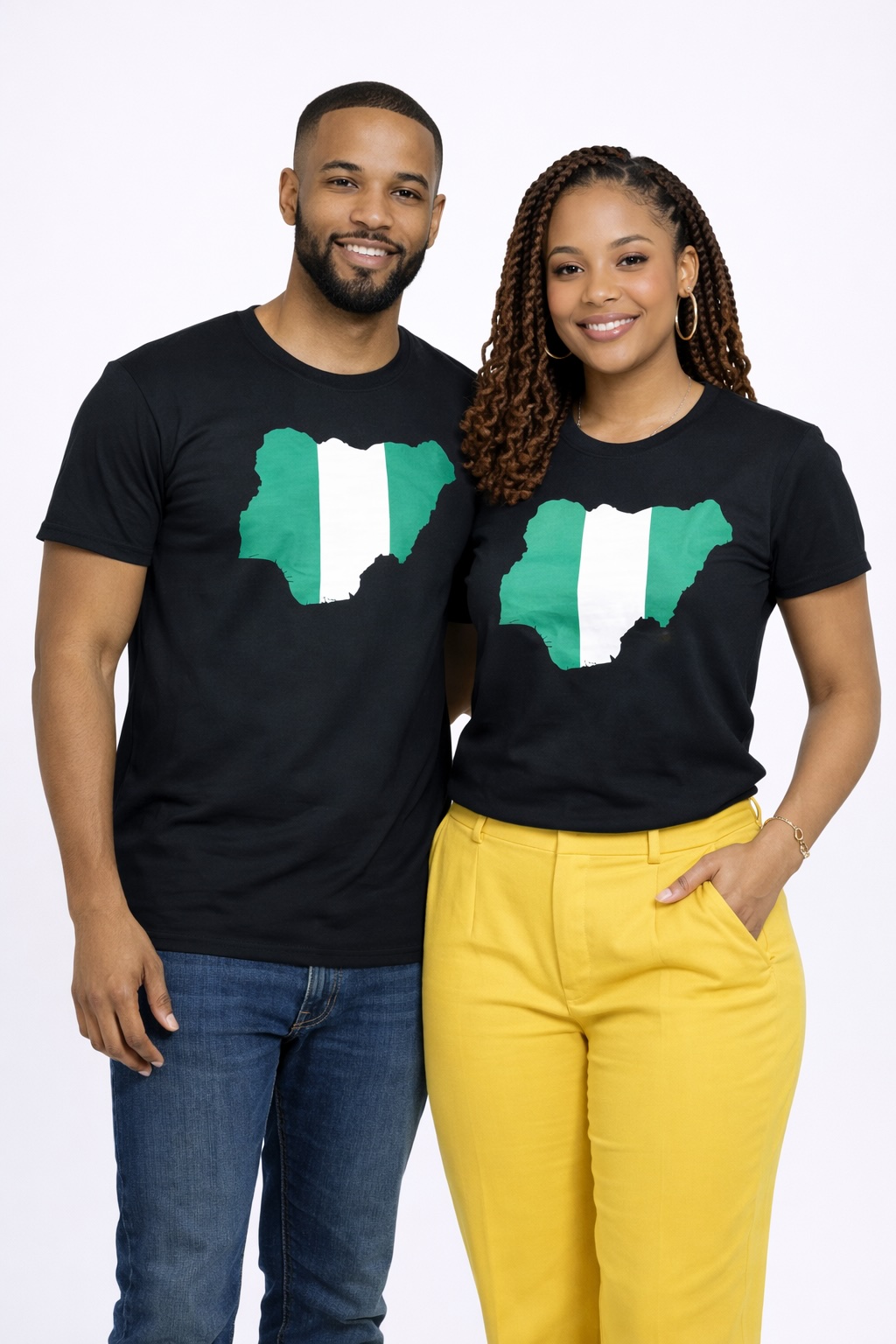 Nigeria Country Flag Top
