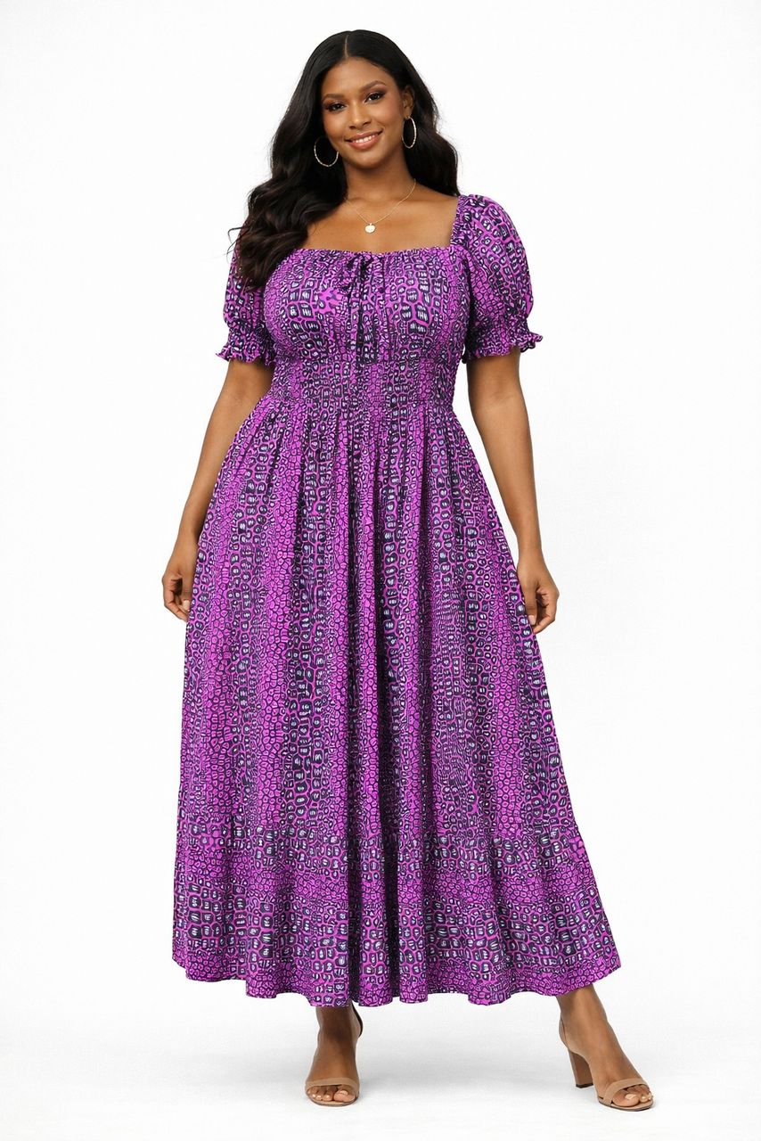 Women’s Smocked Maxi Dress