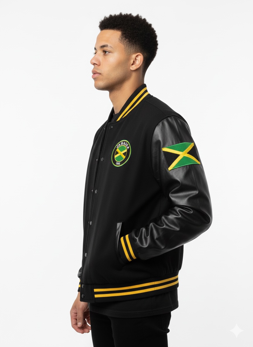 Jamaica Varsity Jacket - Image 4