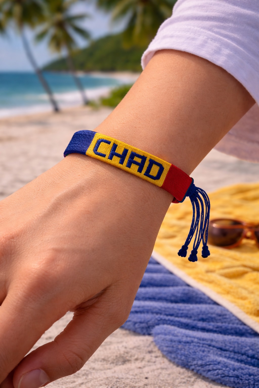 Country Name Flag Woven Bracelet - Image 11