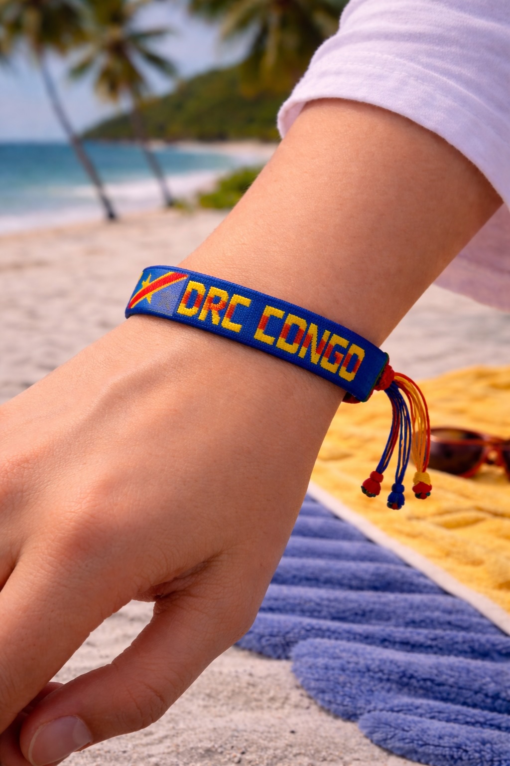 Country Name Flag Woven Bracelet - Image 13