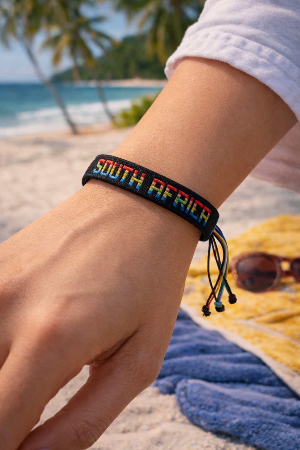 Country Name Flag Woven Bracelet - Image 7