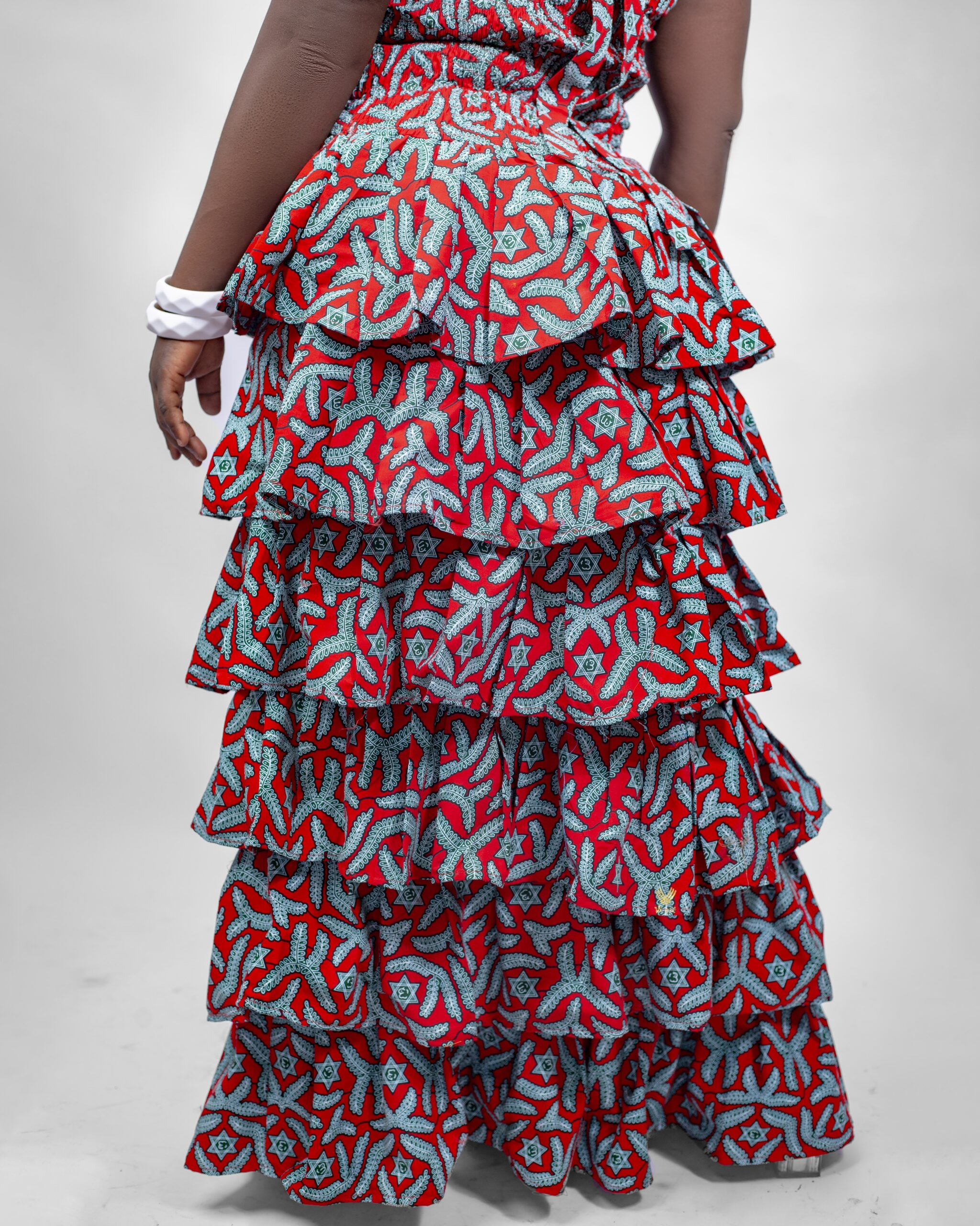 Ankara Halter Maxi - Image 4