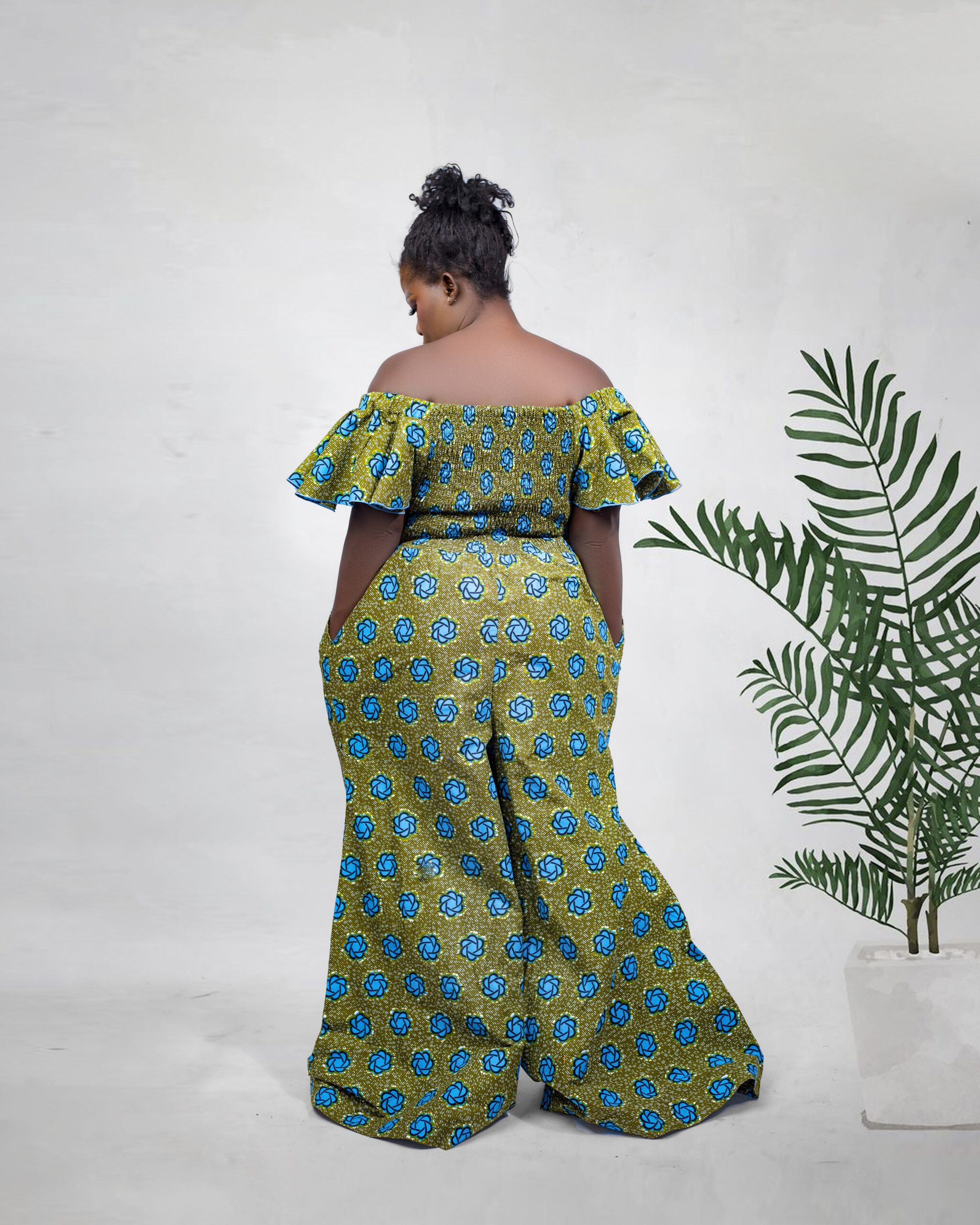 Flutter Sleeve Jumpsuit - Image 3