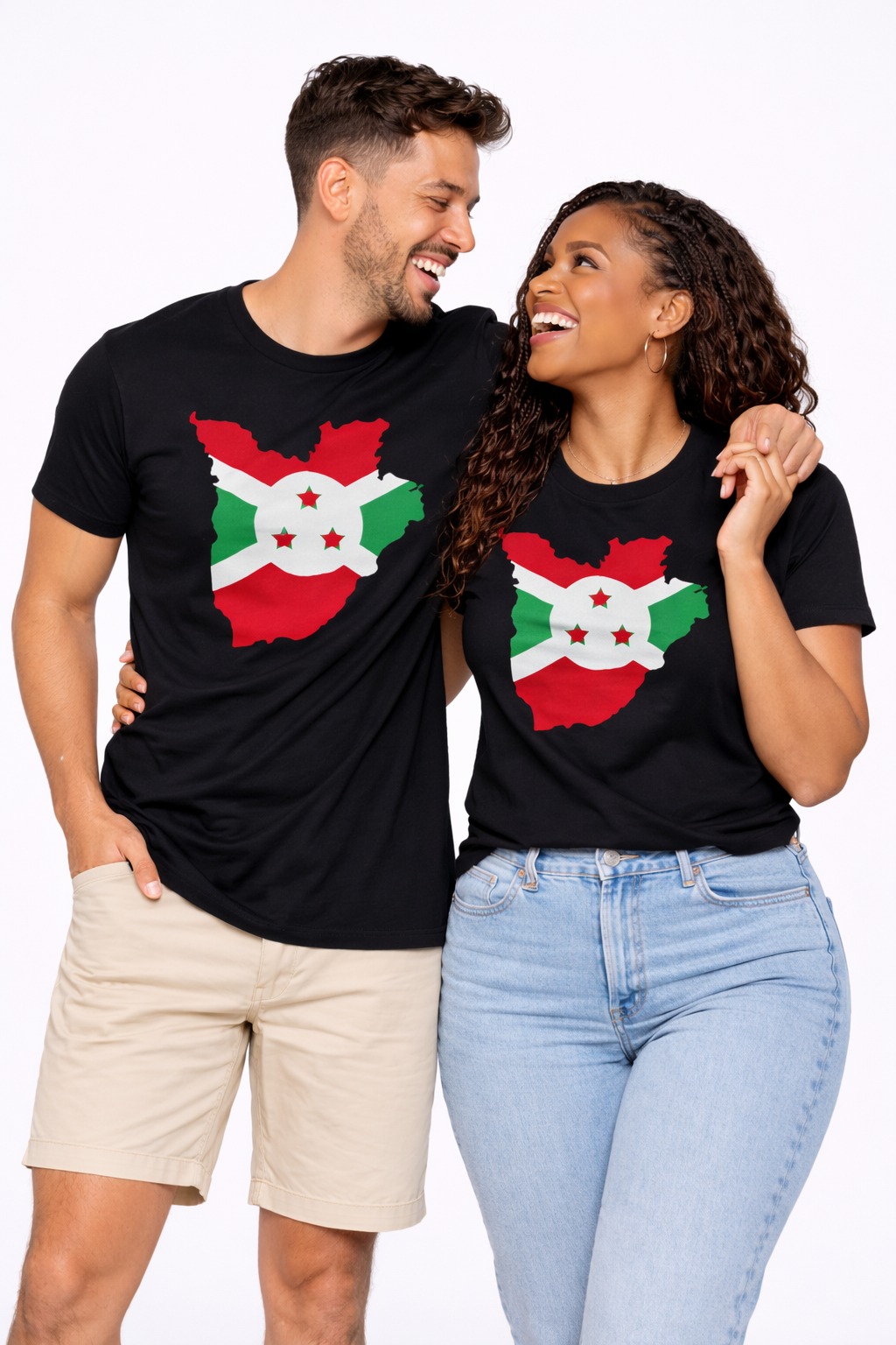 Unisex Country Flag Graphic T-Shirt - Image 3