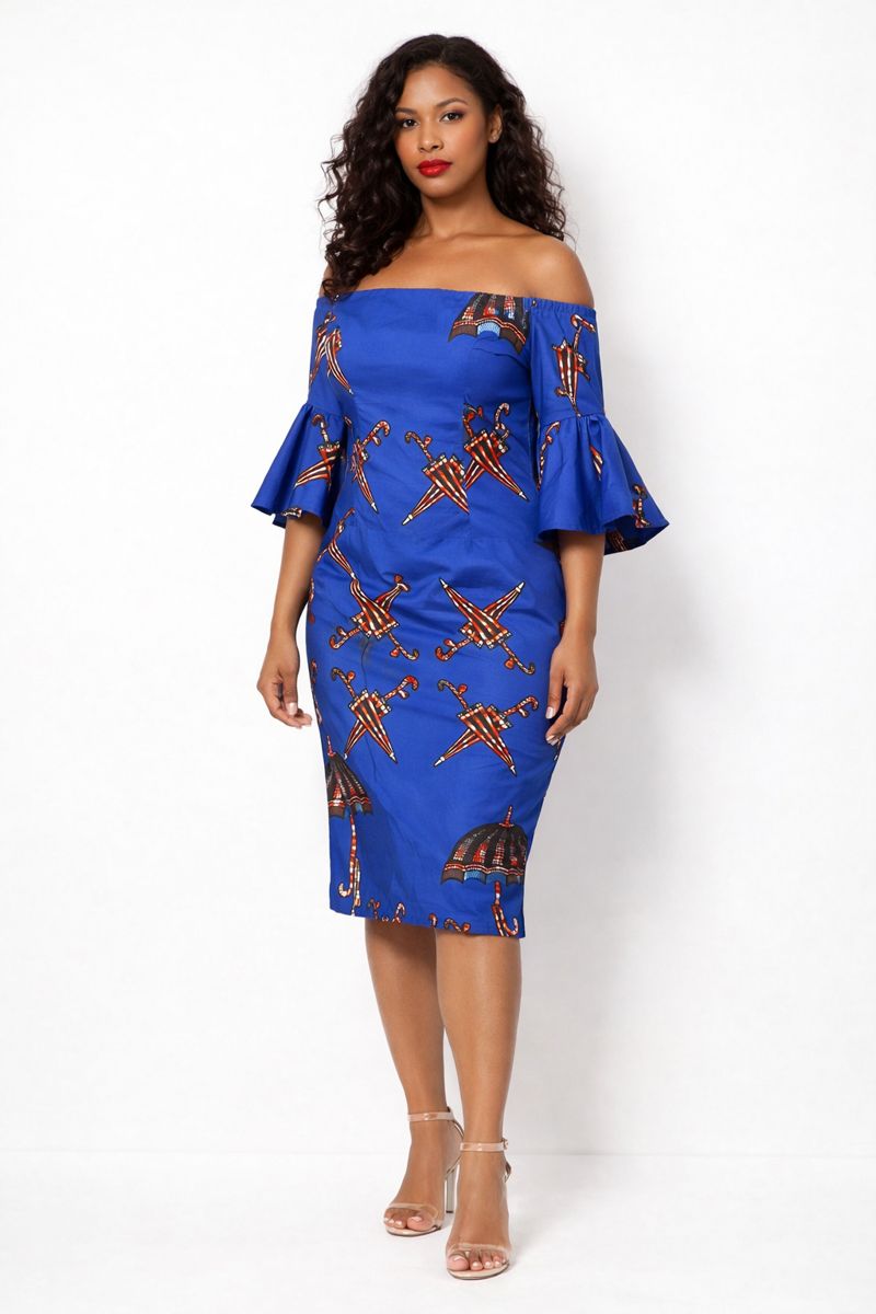 African Print Dress