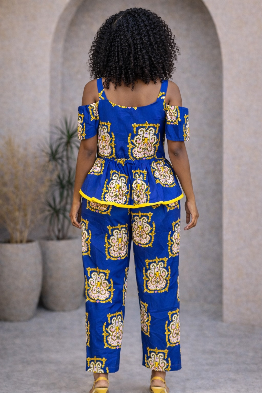 African Print Coord Set - Image 3