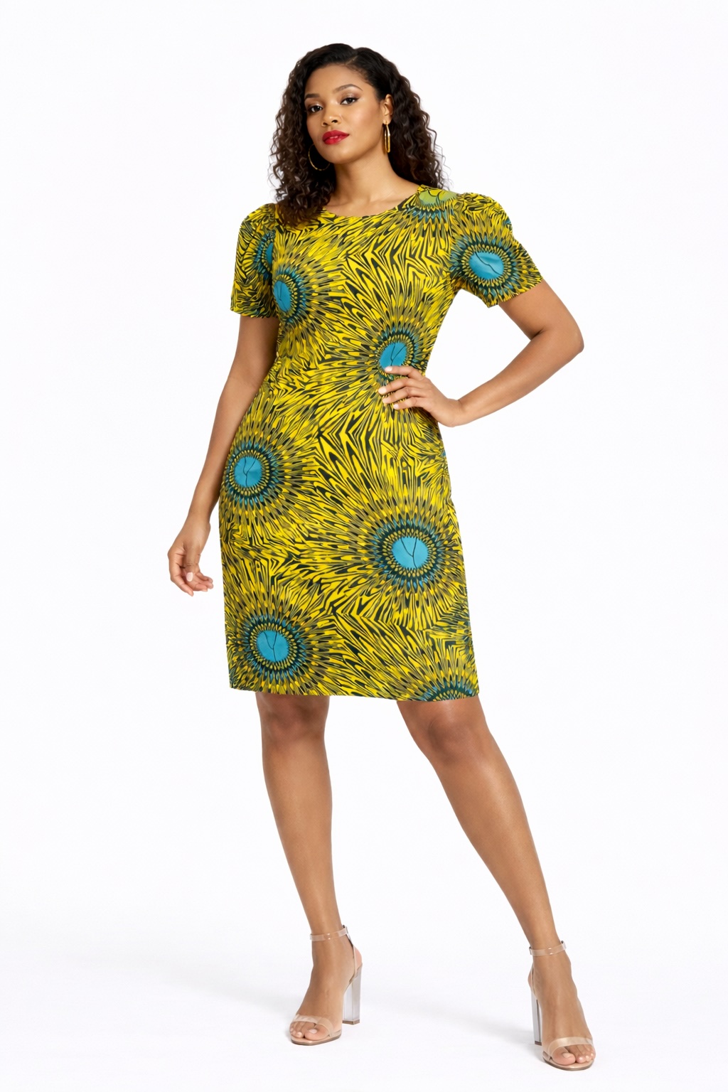 African Print Dress