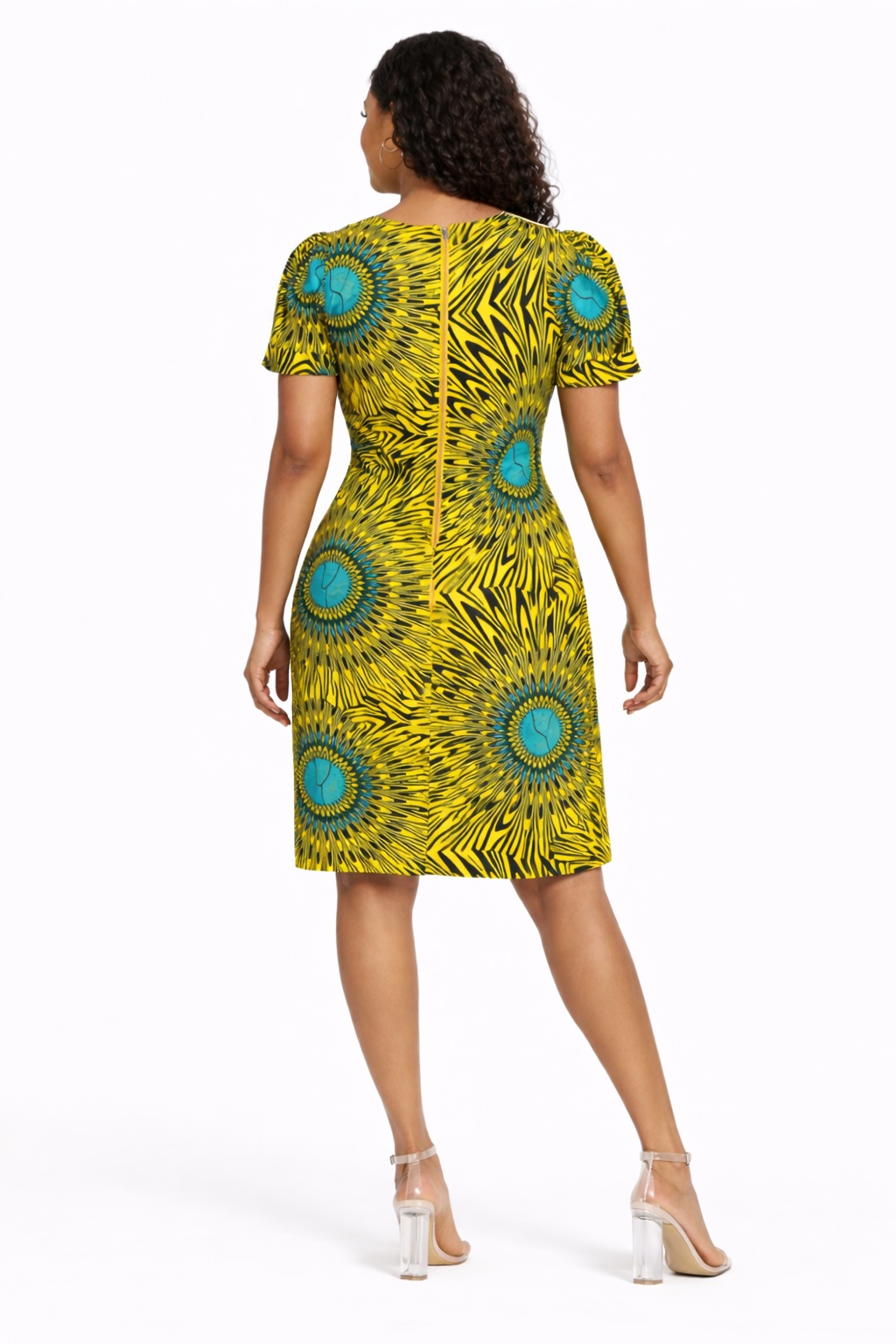 African Print Dress - Image 4