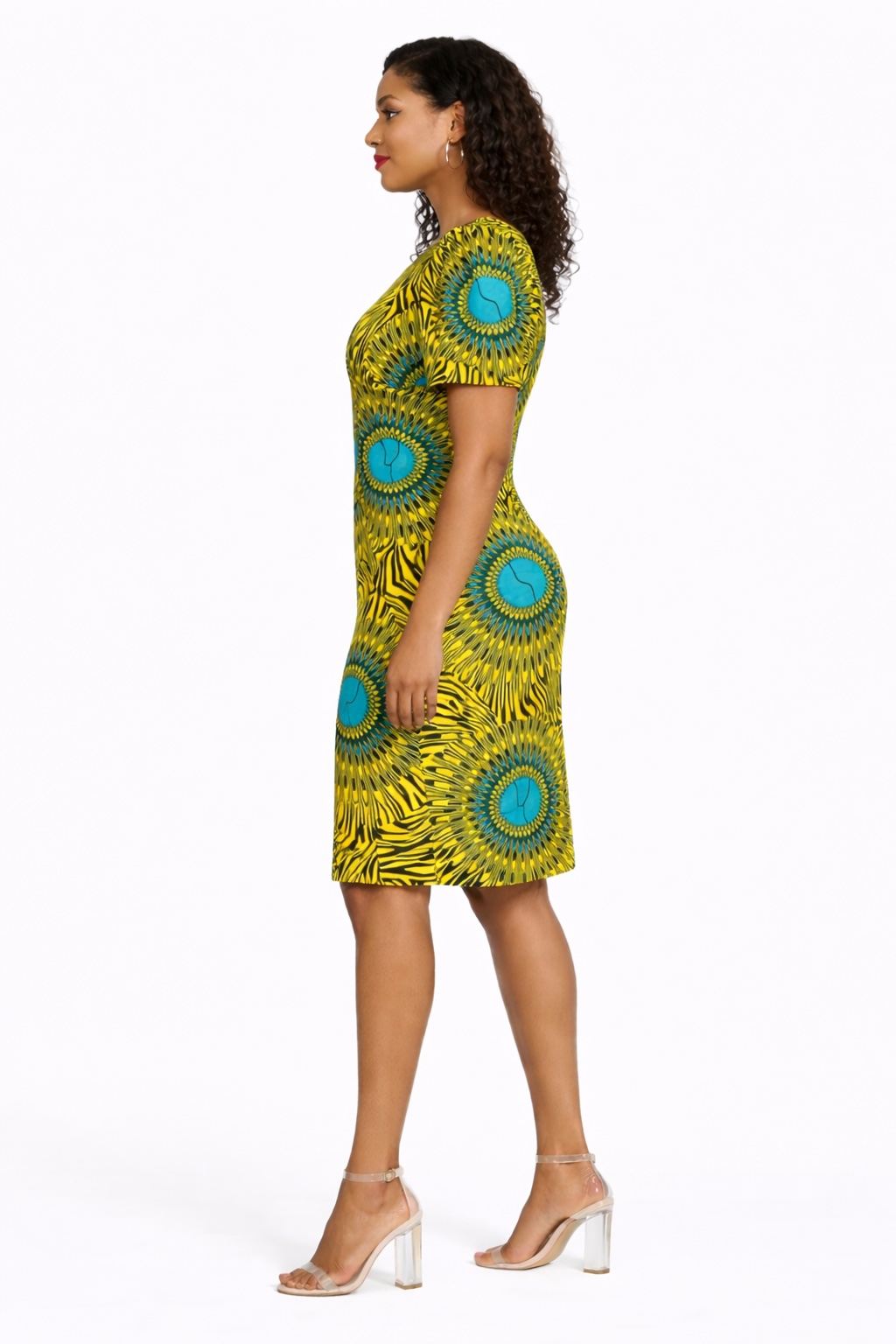 African Print Dress - Image 5