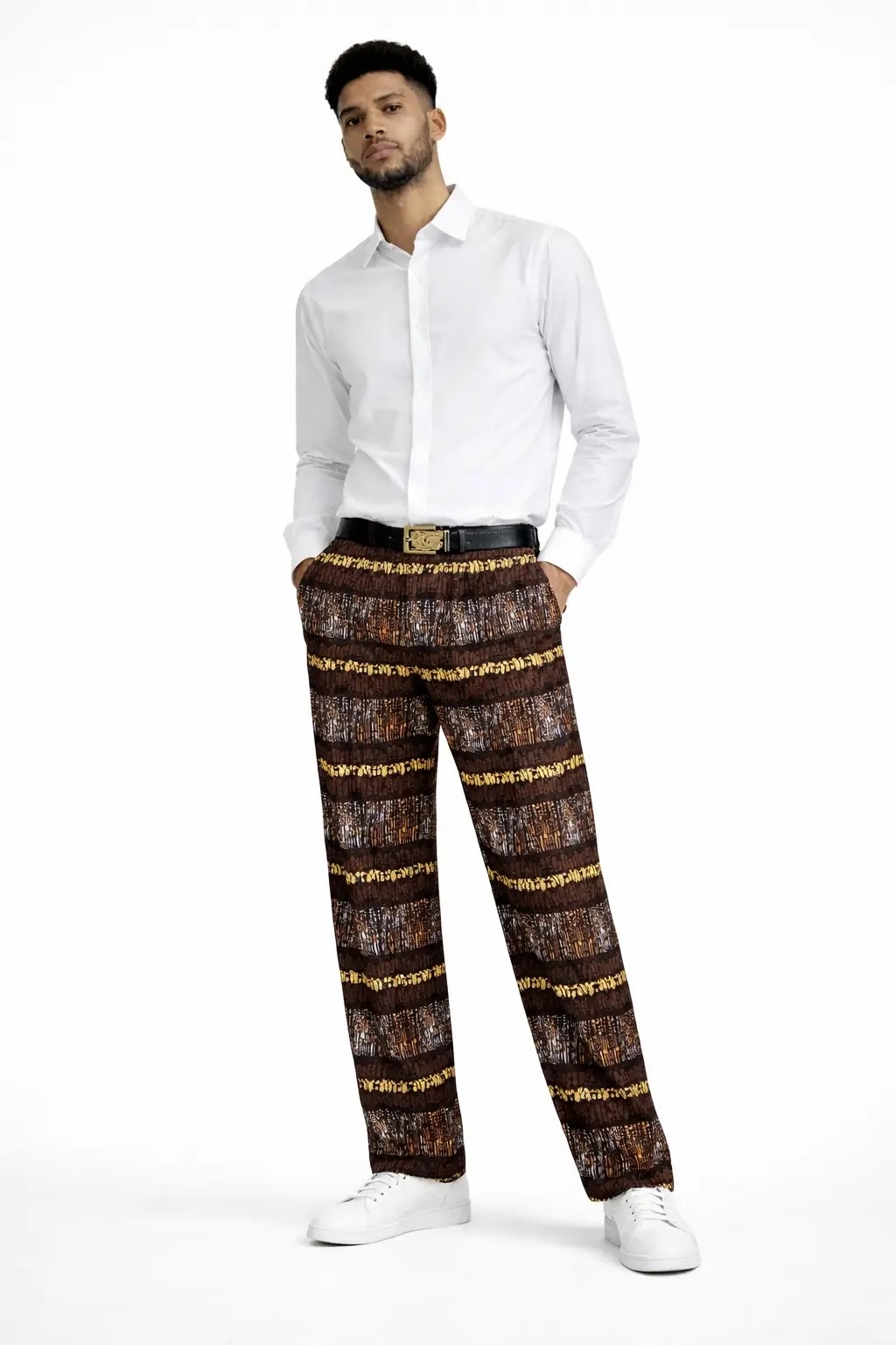 African Print Trousers