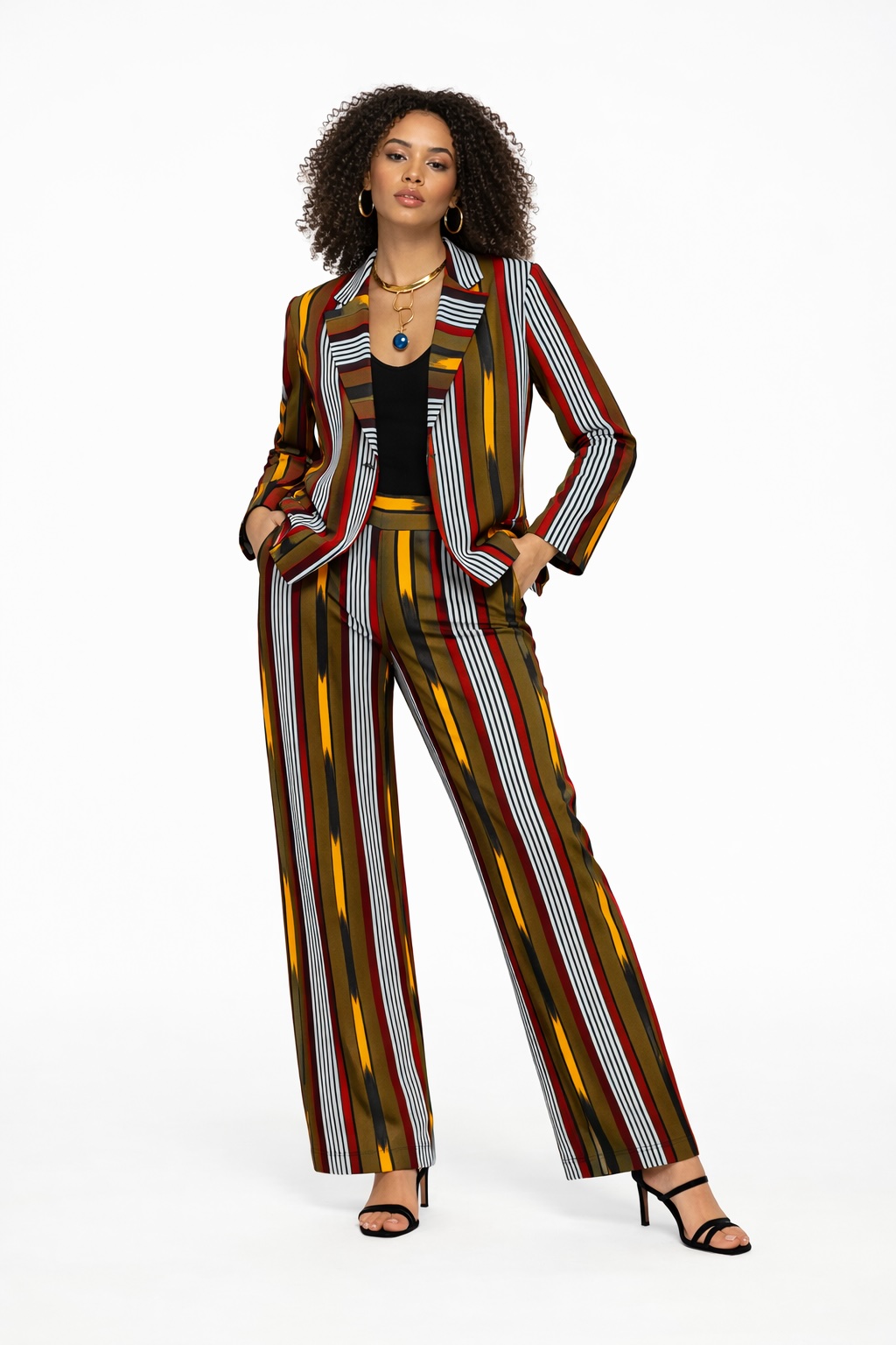 African Print Coord Set